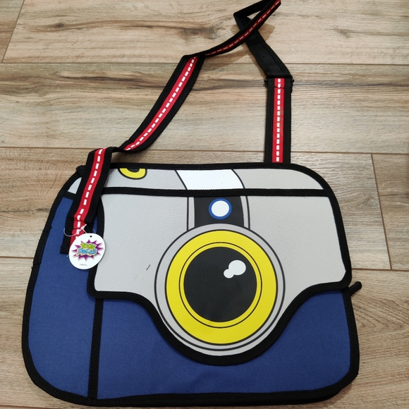 Brand New Toon Packs: Camera Pack Blue & Grey - Picture 1 of 5